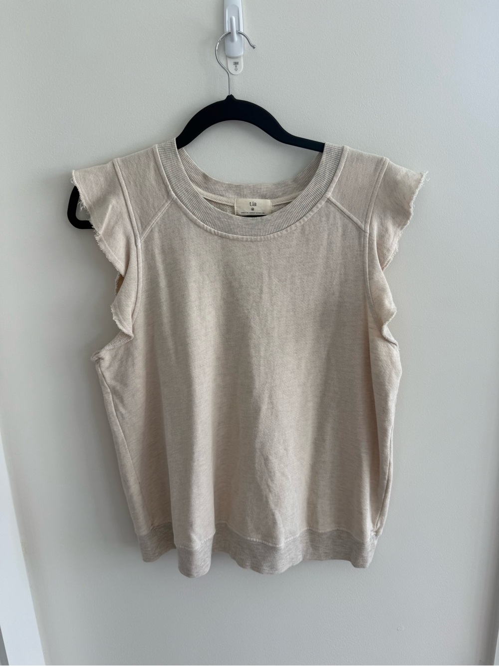Short Sleeve Ruffle Top